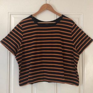 Striped Crop Top